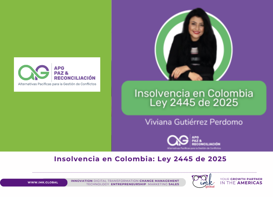 Insolvencia en Colombia: Ley 2445 de 2025