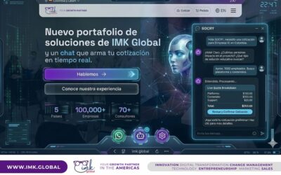 Nuevo portafolio de soluciones de IMK Global y un chat que arma tu cotización en tiempo real