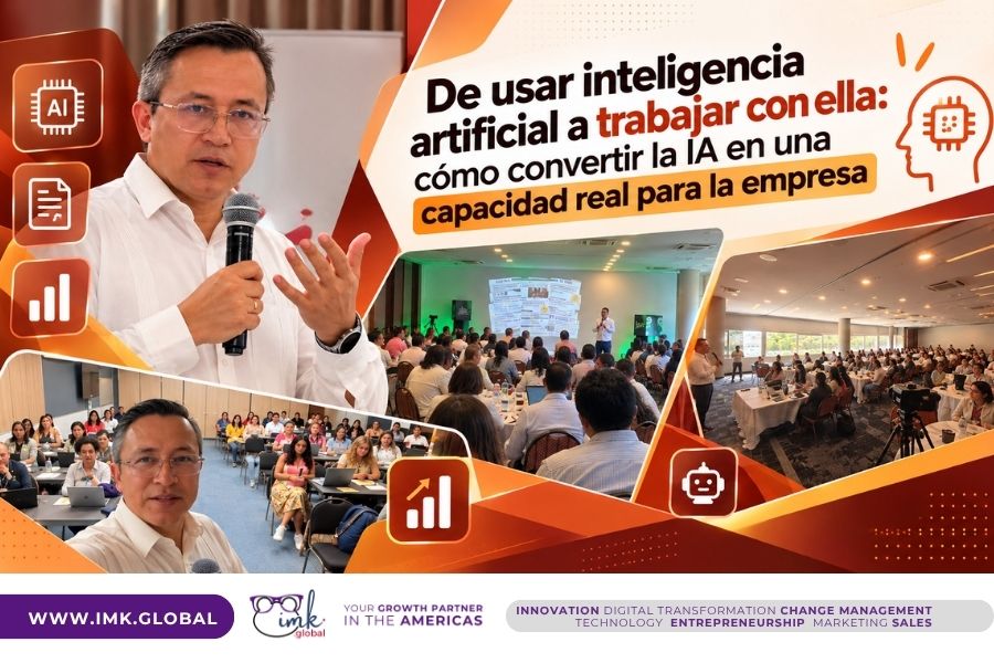 De usar inteligencia artificial a trabajar con ella: cómo convertir la IA en una capacidad real para la empresa